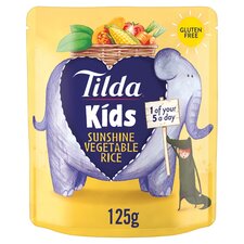 Tilda Kids Sunshine Vegetable Rice 125G