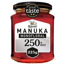 Rowse Authentic Manuka New Zealand Honey 250+ Mgo 225G