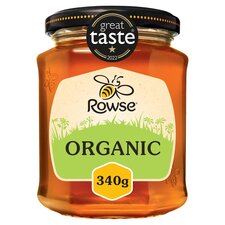 Rowse Organic Clear Honey 340G