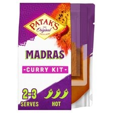 Patak's Madras Spicy & Tangy Curry Kit 270G