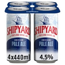 Shipyard American Pale Ale Beer Can 4X440ml