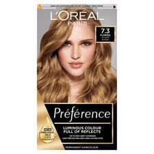 L'Oreal Paris Preference 7.3 Florida Golden Blonde Permanent Hair Dye