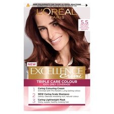 L'Oreal Paris Excellence Creme 5.5 Natural Mahogany Brown Permanent Hair Dye