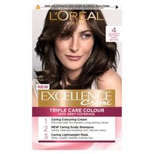 L'Oreal Paris Excellence Creme 4 Natural Dark Brown Permanent Hair Dye