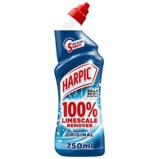 Harpic Limescale Remover Regular Toilet Cleaner Gel 750ml