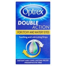 Optrex Double Action Soothing Drops for Itchy, Watery Eyes 10ml