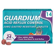 Guardium Acid Reflux Control Gastro-Resistant Tablets 14s