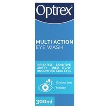 Optrex Multi Action Soothing Eye Wash For Irritated Eyes 300ml