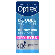 Optrex Double Action Rehydrating Eye Drops For Dry Eyes 10ml