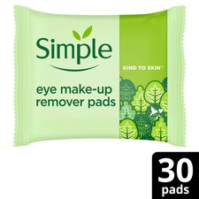 Simple Kind To Eyes Eye Make-Up Remover Pads 30S