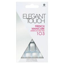 Elegant Touch Natural French Nails 103 Medium Pink