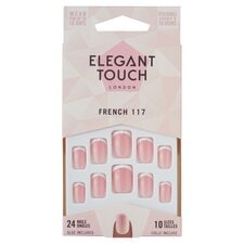 Elegant Touch French 117 Pink Nails 