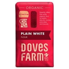 Doves Farm Organic Plain White Flour 1Kg