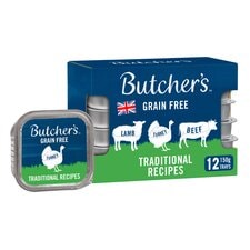 Butchers Traditional Recipe 12X150g Foiltray