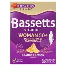 Bassetts Vitamins Woman 50+ Orange & Lemon Multivitamin & Multimineral Pastilles 30s