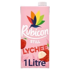 Rubicon Still Lychee Juice Drink 1 Litre Carton