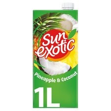 Sun Exotic Still Pineapple & Coconut Water Juice 1 Litre