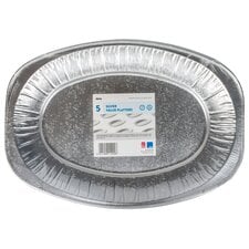 Jena Value Foil Platters 35Cmx24cm 5Pack