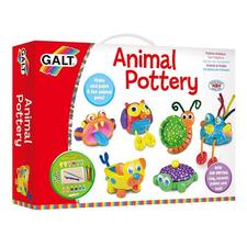 Galt Toys Animal Pottery Set With Clay and Paints