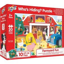 Galt Who's Hiding? Farmyard Fun Puzzle