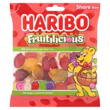 Haribo Fruitilicious Fruit Gums 150G