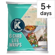 Deli Kitchen 6 Carb Lite Wraps 300G