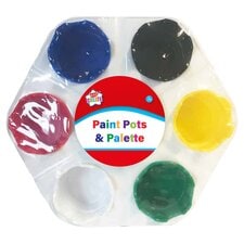 Kids Create Hexgon Paint Pot Pallette