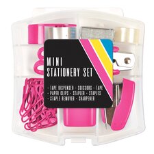 Brights Mini Stationery Set PINK