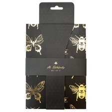 Bee Set Of 3 Notebooks A5