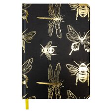 Bee A5 Notebook with Ribbon