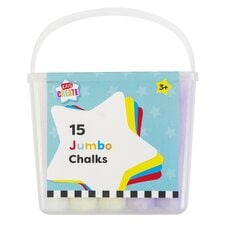 Kids Create Jumbo Chalk Bucket 15pk