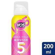 Vo5 Mega Hold Styling Mousse 200Ml