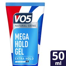 Vo5 Mega Hold Styling Hair Gel 50Ml