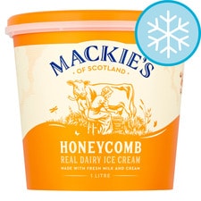 Mackie's Dairy Honeycombe Ice Cream 1Ltr