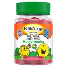 Haliborange Mr. Men Little Miss Multivitamin Strawberry Softies 30s