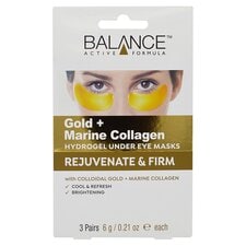 Balance Active Gold Collagen Eye Mask 6Gx3