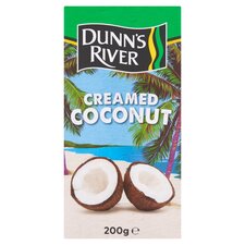 Dunns River Creamed Coconut 200G