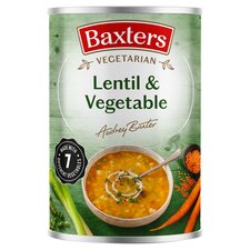 Baxters Vegetarian Lentil & Vegetable Soup 400G