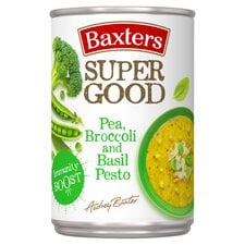 Baxters Pea Broccoli & Basil Pesto Soup 400G