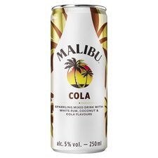 Malibu Cola Ready to Drink Premix 250ml