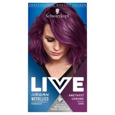 Schwarzkopf Live Amethyst Chrome Perm Hair Dye 142G