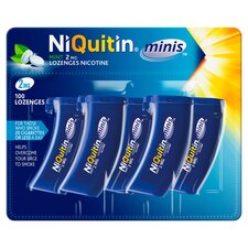 NiQuitin Minis 2mg Nicotine Lozenges - Mint 100s