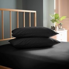 Cosmo Living Black Pillowcase Pair