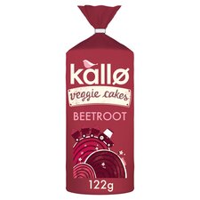 Kallo Veggie Cakes Beetroot & Balsamic 122G