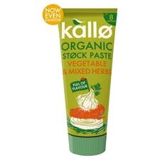 Kallo Organic Stock Paste Vegetable & Mixed Herbs 100G