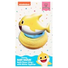 Baby Shark Bath Fizzer With Water Squirter