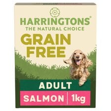 Harringtons Adult Dog Food Salmon & Sw/Pot 1Kg