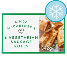 Linda Mccartney 6 Vegetarian Sausage Rolls 342G