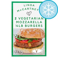 Linda Mccartney 2 Mozzarella Burgers 227G