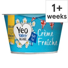 Yeo Valley Organic Half Fat Creme Fraiche 200G